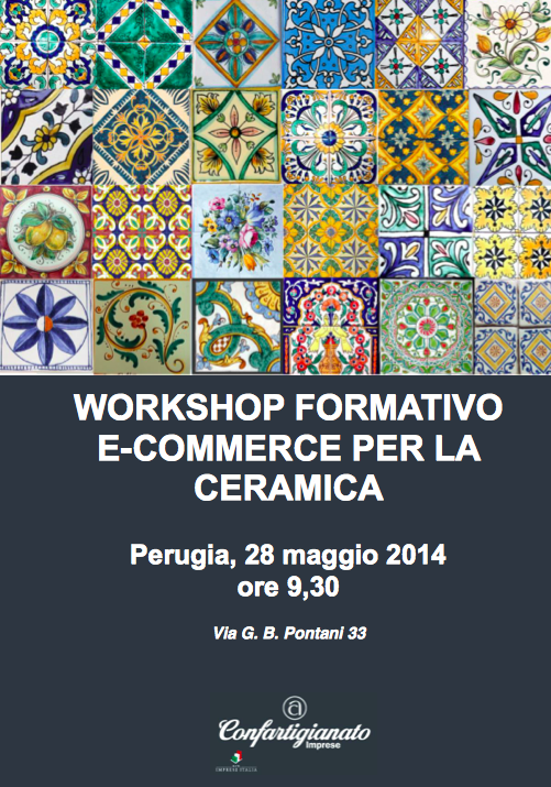Workshop formativo e-commerce per la ceramica. Confartigianato Perugia