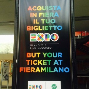 Special edition affissione: BUT your Expo Milano ticket